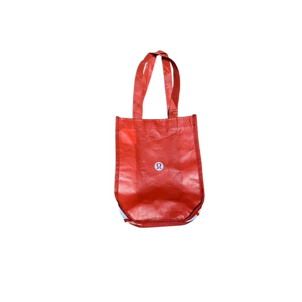 Lululemon Small Tote Lunch Bag Red White